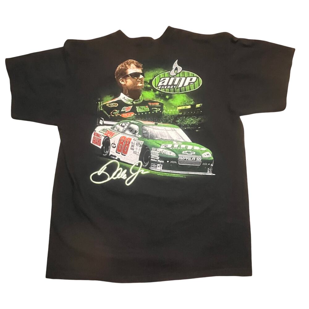 Vintage Dale Earnhardt Jr Amp Energy NASCAR Tee L 2009‎ Chase Authentics Racing